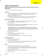 Предварительный просмотр 11 страницы Acer Aspire 4920 Service Manual