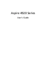 Acer Aspire 4920 User Manual preview