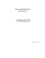 Acer Aspire 5235 Service Manual preview