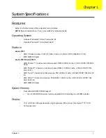 Preview for 11 page of Acer ASPIRE 5252 Service Manual