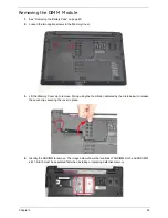 Предварительный просмотр 62 страницы Acer Aspire 5538 Series Service Manual