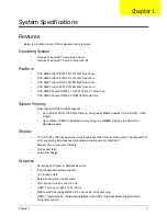 Предварительный просмотр 11 страницы Acer ASPIRE 553G Service Manual