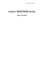 Acer Aspire 5600 Series User Manual preview