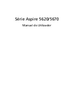 Preview for 1 page of Acer Aspire 5620 Series (Portuguese) Manual Do Utilizador