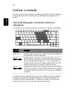 Preview for 38 page of Acer Aspire 5620 Series (Portuguese) Manual Do Utilizador