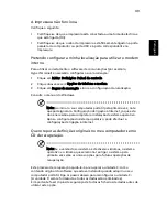 Preview for 59 page of Acer Aspire 5620 Series (Portuguese) Manual Do Utilizador