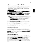 Preview for 67 page of Acer Aspire 5620 Series (Portuguese) Manual Do Utilizador