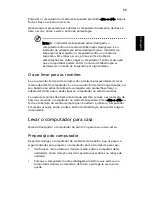 Preview for 79 page of Acer Aspire 5620 Series (Portuguese) Manual Do Utilizador