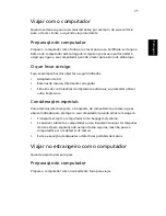 Preview for 81 page of Acer Aspire 5620 Series (Portuguese) Manual Do Utilizador