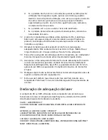 Preview for 107 page of Acer Aspire 5620 Series (Portuguese) Manual Do Utilizador