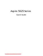 Preview for 3 page of Acer Aspire 5625 Series Quick Manual