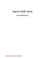 Preview for 23 page of Acer Aspire 5625 Series Quick Manual