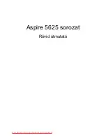 Preview for 145 page of Acer Aspire 5625 Series Quick Manual