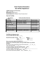 Preview for 1 page of Acer Aspire 5738 Evaluation Manual