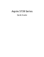 Preview for 1 page of Acer Aspire 5739 Series Quick Manual