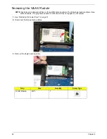 Предварительный просмотр 62 страницы Acer Aspire 5739 Series Service Manual