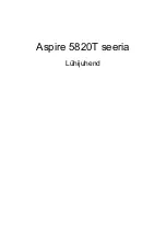 Preview for 215 page of Acer Aspire 5820 Quick Manual