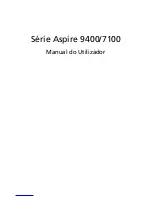 Предварительный просмотр 1 страницы Acer Aspire 7100 System (Portuguese) Manual Do Utilizador