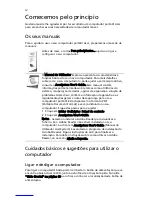 Preview for 4 page of Acer Aspire 7100 System (Portuguese) Manual Do Utilizador