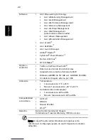 Preview for 32 page of Acer Aspire 7100 System (Portuguese) Manual Do Utilizador