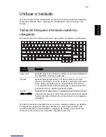 Preview for 37 page of Acer Aspire 7100 System (Portuguese) Manual Do Utilizador