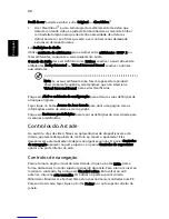 Preview for 54 page of Acer Aspire 7100 System (Portuguese) Manual Do Utilizador