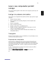 Preview for 61 page of Acer Aspire 7100 System (Portuguese) Manual Do Utilizador