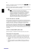 Preview for 62 page of Acer Aspire 7100 System (Portuguese) Manual Do Utilizador