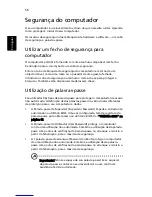 Preview for 66 page of Acer Aspire 7100 System (Portuguese) Manual Do Utilizador