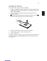 Preview for 71 page of Acer Aspire 7100 System (Portuguese) Manual Do Utilizador