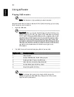 Предварительный просмотр 62 страницы Acer Aspire 7540 Series User Manual