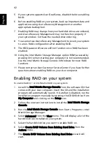 Предварительный просмотр 58 страницы Acer Aspire 9510 User Manual