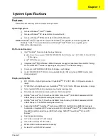 Preview for 7 page of Acer Aspire 9800 Service Manual