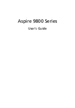 Preview for 1 page of Acer Aspire 9800 User Manual