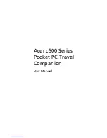 Acer Aspire C500 User Manual предпросмотр