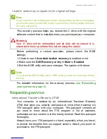 Preview for 41 page of Acer Aspire E 14 Series User Manual