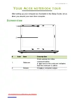 Preview for 9 page of Acer Aspire E 15 Series User Manual