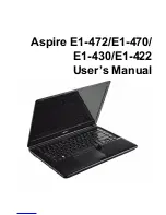 Acer Aspire E1-422 User Manual preview