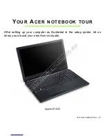 Preview for 21 page of Acer Aspire E1-522 User Manual