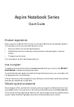 Предварительный просмотр 3 страницы Acer Aspire E1-531-B9604G50Mnks User Manual