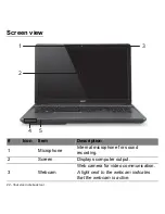 Предварительный просмотр 22 страницы Acer Aspire E1-771G User Manual