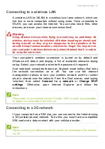 Preview for 35 page of Acer Aspire E15 User Manual