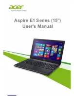 Предварительный просмотр 1 страницы Acer Aspire E5-511 User Manual