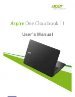 Предварительный просмотр 1 страницы Acer Aspire E5-522 User Manual