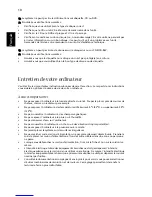 Preview for 16 page of Acer Aspire E500 (French) Manuel