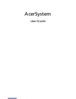 Preview for 2 page of Acer Aspire E600 User Manual