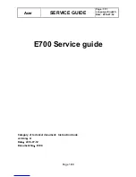 Acer Aspire E700 Service Manual preview