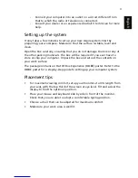 Preview for 13 page of Acer Aspire E700 User Manual