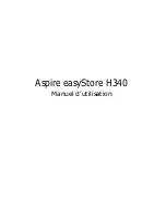 Acer Aspire easyStore H340 Manuel D'Utilisation preview