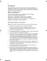Предварительный просмотр 4 страницы Acer Aspire EL User Manual